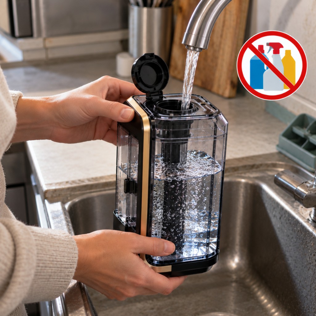 Stervion™ pulisce con semplice acqua senza detergenti